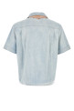 Голубая рубашка из шамбре MARNI (CUJU0034Q0USCZ12)