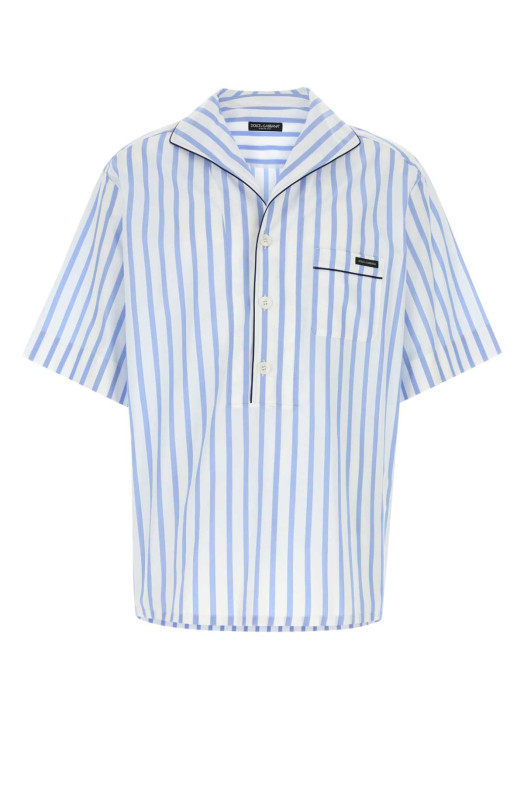 Embroidered poplin shirt DOLCE & GABBANA (G5OL5TFR52W)