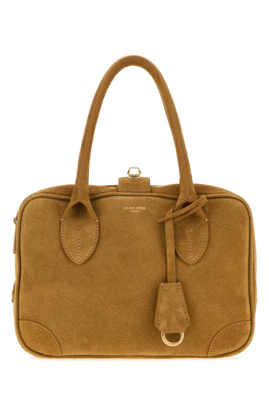 Сумка Vita из бежевой замши, GOLDEN GOOSE DELUXE BRAND (GWA00470A000798)
