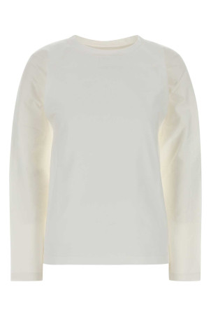 White cotton t-shirt White JIL SANDER (J03GC0158J20358)