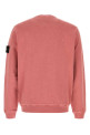Dark pink cotton sweatshirt STONE ISLAND (L1S156100034S0060)