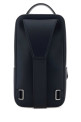 Navy blue leather crossbody bag BALLY (MAS02DEC001)
