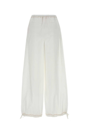White poplin wide-leg White MARNI (PAMA0634S0UTC193)