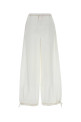 Белые брюки из поплина с широкими брючинами MARNI (PAMA0634S0UTC193)