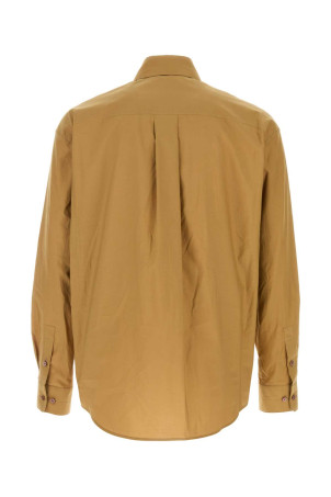 Camel cotton blend shirt LEMAIRE (SH1236LF1500)