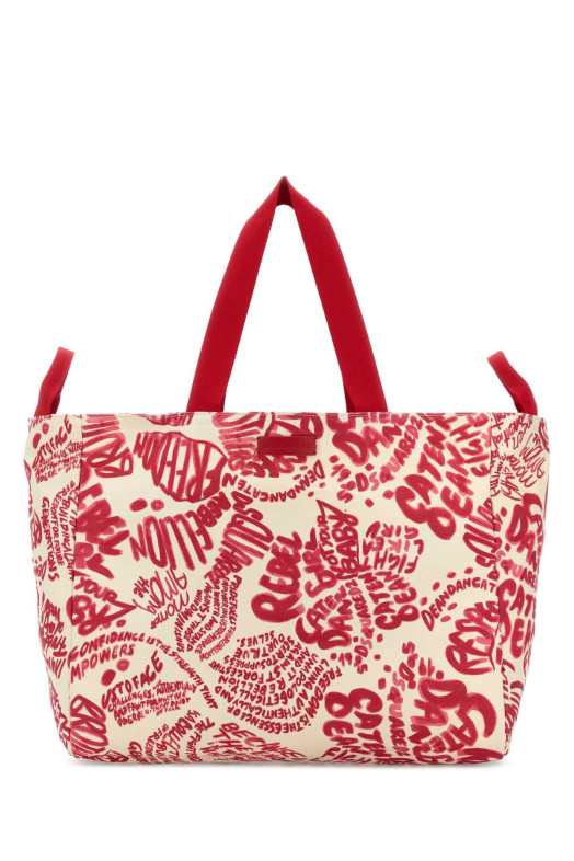 Printed canvas shopping bag DSQUARED (SPW011300308745)
