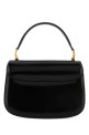 Black leather handbag AMI (ULL718AL0139)