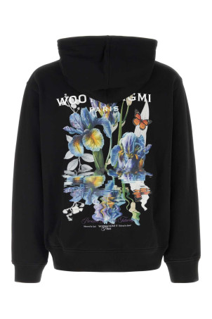 Black cotton sweatshirt WOOYOUNGMI (W261TS36)