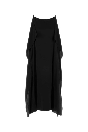 Black satin Kylo dress Black THE ROW (10856W4414)