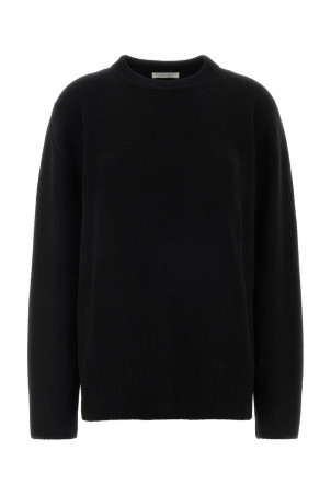 Black wool blend Sibem sweater Black THE ROW (5582SY184)