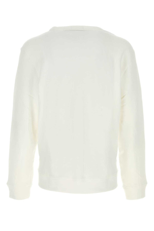 Белая хлопковая толстовка POLO RALPH LAUREN (710A12485)