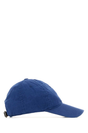 Blue linen baseball cap POLO RALPH LAUREN (710A13277)