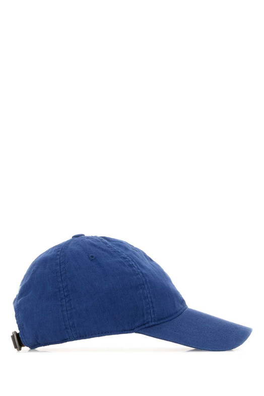 Blue linen baseball cap POLO RALPH LAUREN (710A13277)