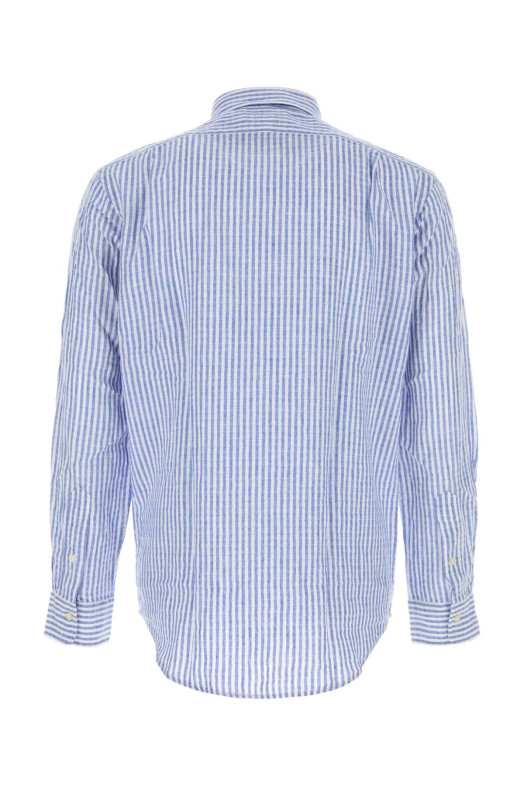 Embroidered linen blend shirt POLO RALPH LAUREN (710B16700)