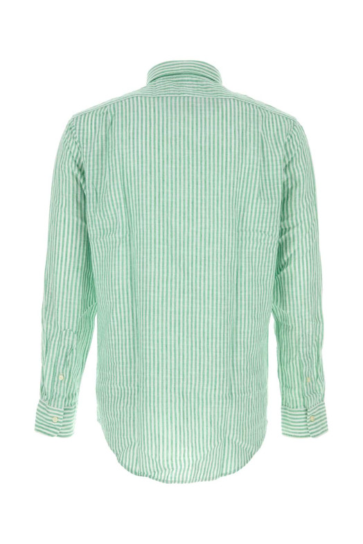 Embroidered linen blend shirt POLO RALPH LAUREN (710B16700)