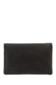 Dark brown leather Giornale clutch BOTTEGA VENETA (867345V0HW0)