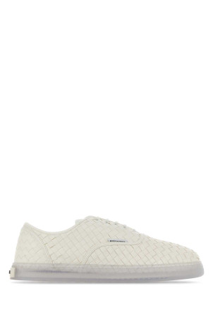 White nappa leather Serena sneakers BOTTEGA VENETA (867848V2ED0)