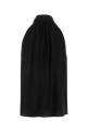 Black crepe top Black VALENTINO GARAVANI (8B0AEBX51MH)