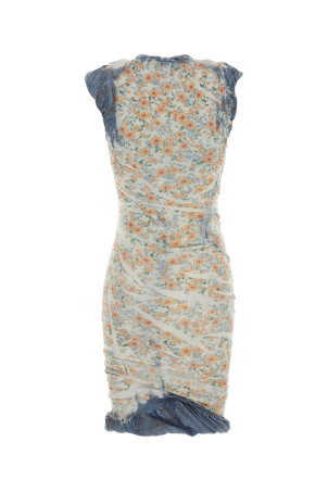 Printed stretch cotton dress DIESEL (A229370IFBA)