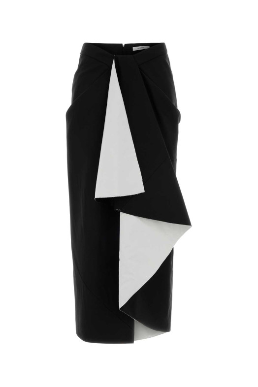 Black wool blend skirt GIVENCHY (BW4130100H)