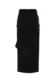 Black wool blend skirt GIVENCHY (BW4130100H)