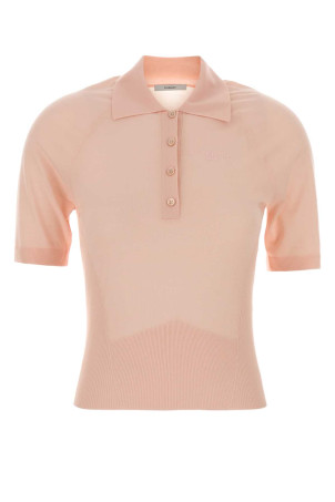 Pink wool polo shirt GIVENCHY (BW61L64ZU3)
