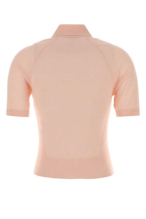 Pink wool polo shirt GIVENCHY (BW61L64ZU3)