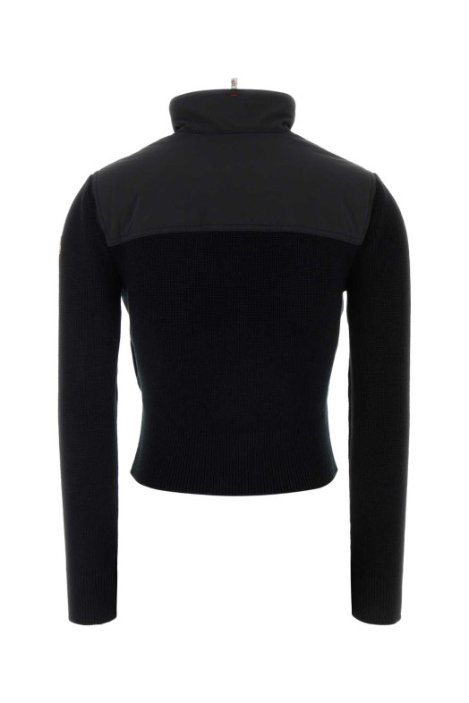 Black cotton jacket Black MONCLER GRENOBLE (L10989B00004M9113)
