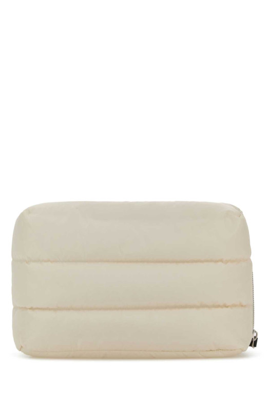 White fabric beauty case Gray MONCLER (L109B6A00003M6275)