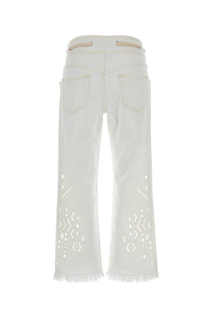 White denim Alison jeans ISABEL MARANT (PA0694FAD2H01I)