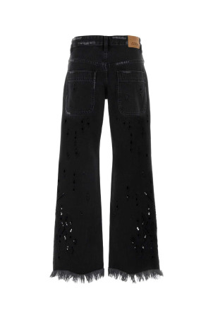 Black denim Amie wide-leg jeans ISABEL MARANT (PA0698FAD2H01I)