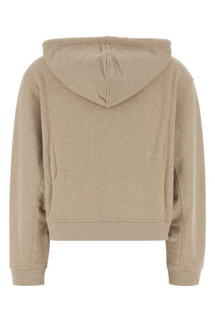 Beige cotton sweatshirt MAISON KITSUNE (QW02150KM0342)