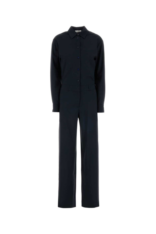 Шерстяной комбинезон цвета «полуночный синий» PT TORINO (TW7SGS020STDZI56)