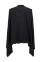 Seymo wool cape Black