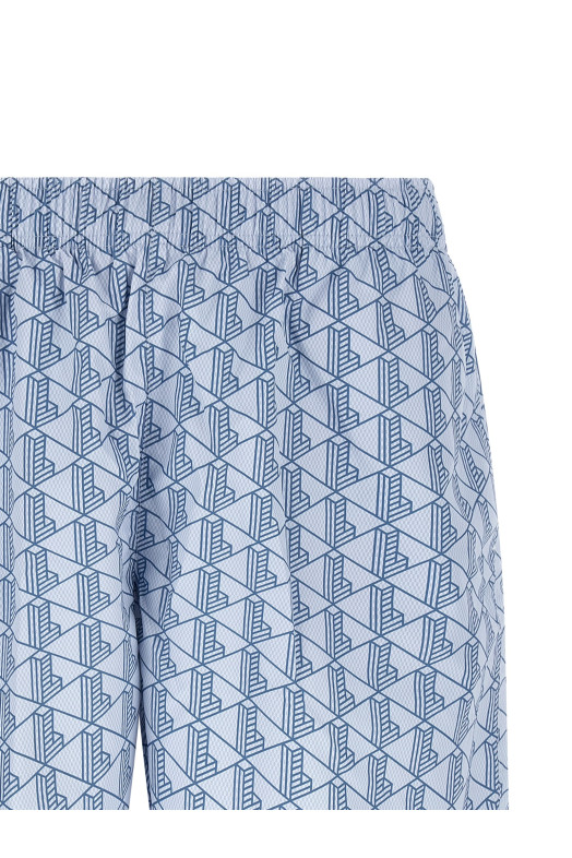 Купальник с монограммой, СИНИЙ LACOSTE MH90863IJ