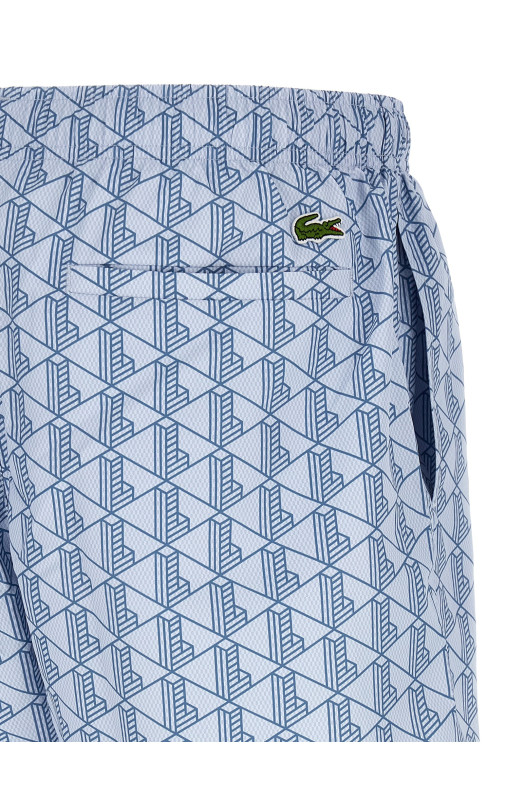 Купальник с монограммой, СИНИЙ LACOSTE MH90863IJ