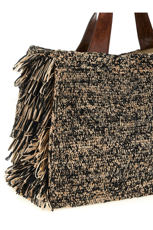 'Onja' handbag Black-grey