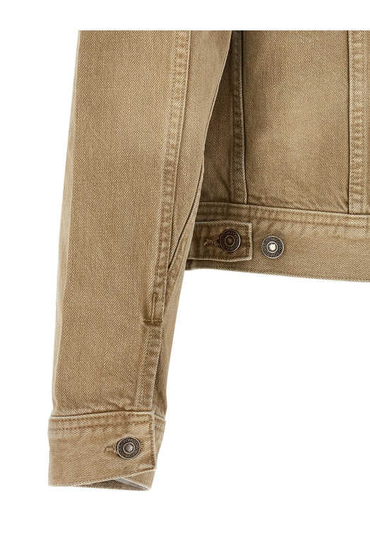 Denim jacket Beige