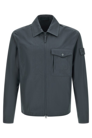 Cotton overshirt Blue