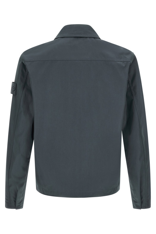 Cotton overshirt Blue