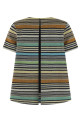 Футболка с полосками из ламе, разноцветная MISSONI DS26SK1HBR0158S72Q7