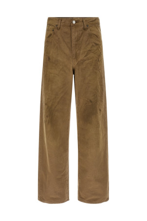 'Oxford dyed vintage' pants Beige