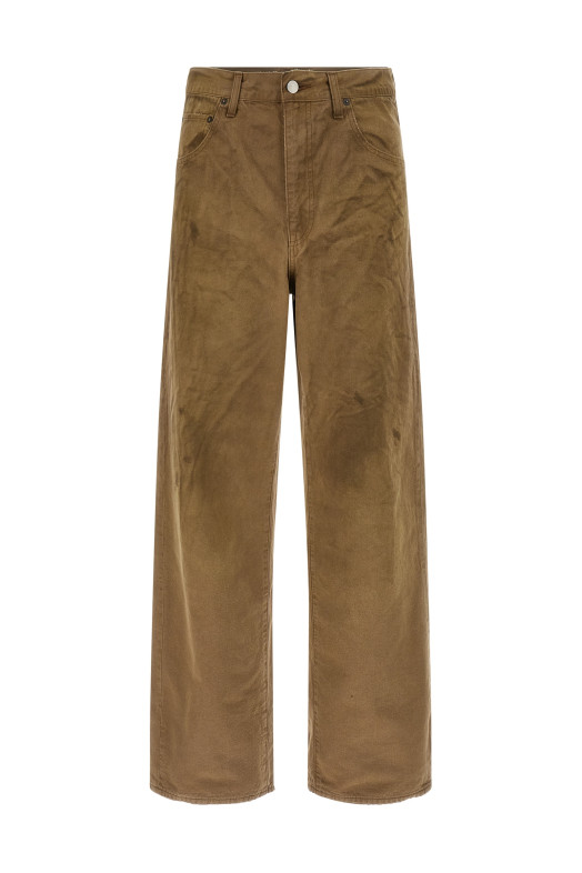 'Oxford dyed vintage' pants Beige