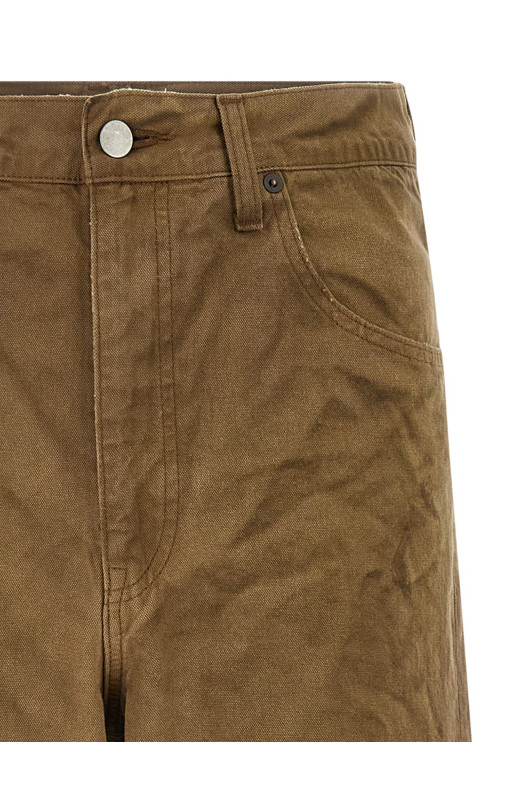 'Oxford dyed vintage' pants Beige