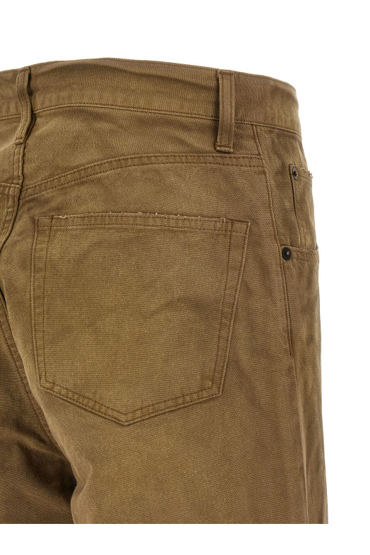 'Oxford dyed vintage' pants Beige