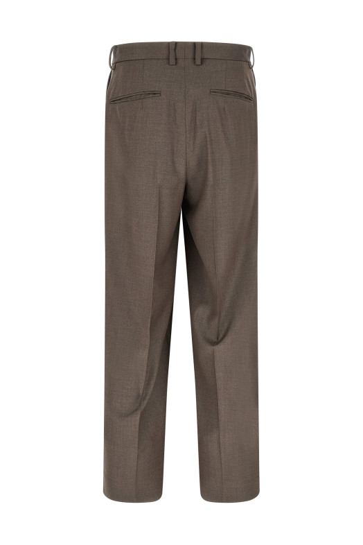 Wool pants Gray