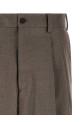 Wool pants Gray