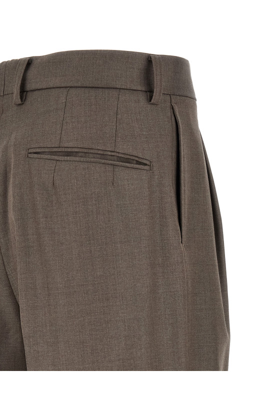Wool pants Gray