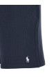 Cotton terry bermuda shorts Blue