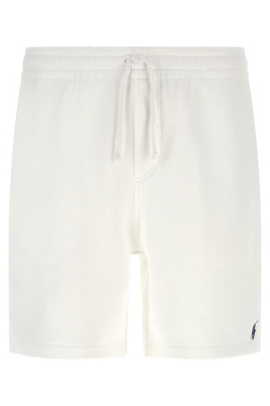 Бермуди з бавовняної махрової тканини, білі POLO RALPH LAUREN 710A12486006